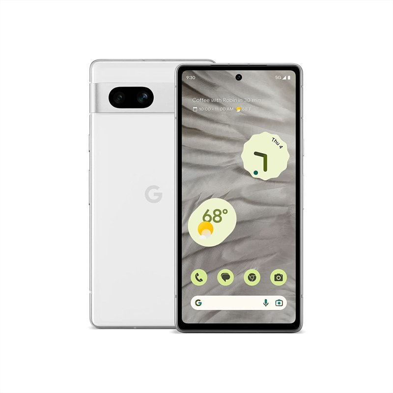 Смартфон Google Pixel 7a, 8Гб/128Гб, Nano-SIM + E-Sim, белый