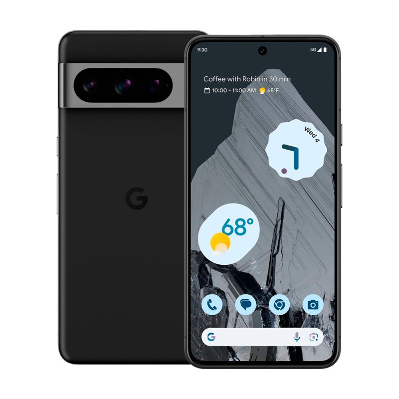 Смартфон Google Pixel 8 Pro, 12Гб/128Гб, Nano-SIM + E-Sim, черный
