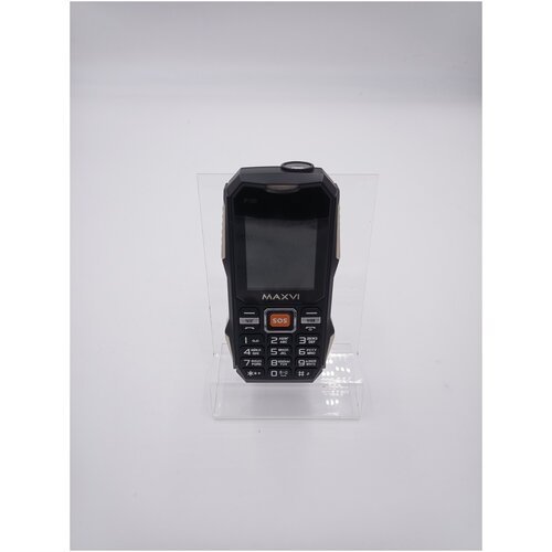 Кнопочный телефон Maxvi P100 Чёрный