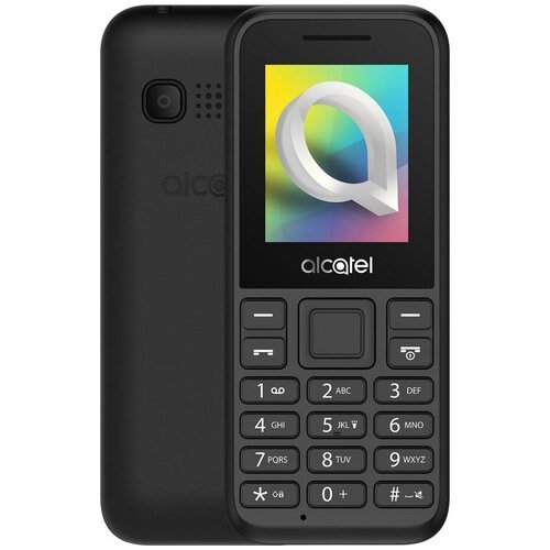 Телефон Alcatel 1068D, 2 SIM, черный