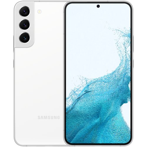 Смартфон Samsung Galaxy S22 8/256 ГБ, Dual nano SIM, Белый фантом