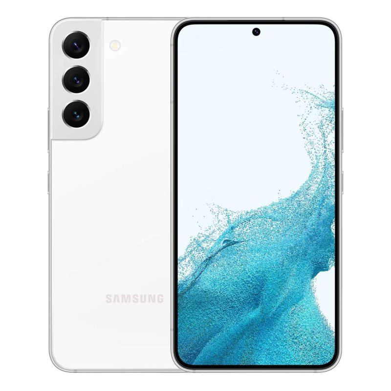 Смартфон Samsung Galaxy S22 8/256GB, (Nano-Sim + E-Sim), белый