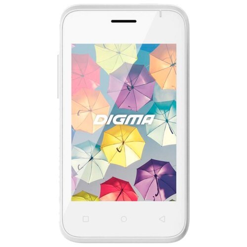 Смартфон DIGMA FIRST XS350 2G, 2 micro SIM, белый