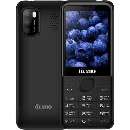 Телефон OLMIO E29, 2 SIM, черный